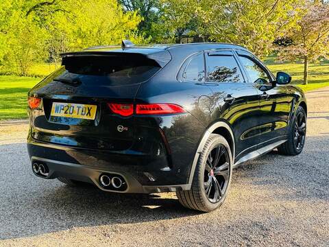Jaguar F-PACE 5.0 V8 SVR Quickshift AWD Euro 6 (s/s) 5dr - U10004076