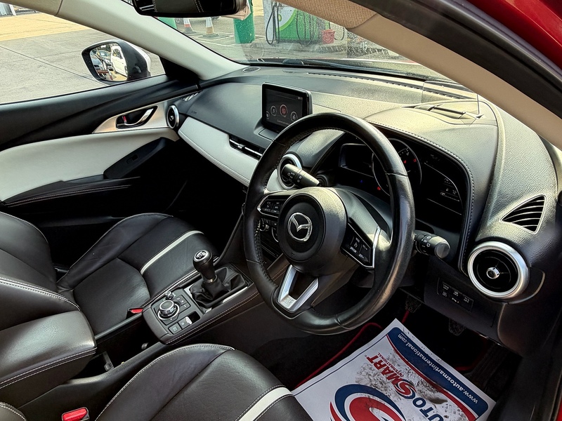 Mazda CX-3 2.0 SKYACTIV-G GT Sport Nav+ SUV 5dr Petrol Manual Euro 6 (s/s) (121 ps) - U10004101