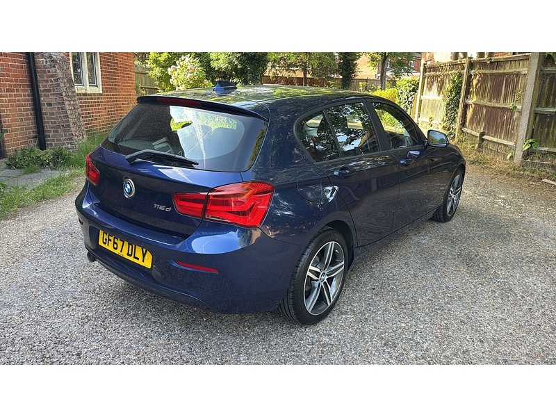 BMW 1 Series 1.5 116d Sport Hatchback 5dr Diesel Manual Euro 6 (s/s) (116 ps) - U10004133