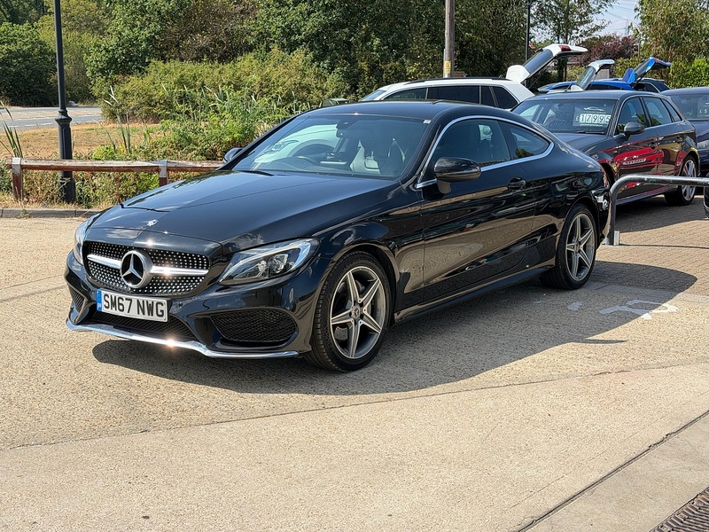 Mercedes-Benz C Class 2.1 C220d AMG Line Coupe 2dr Diesel G-Tronic+ Euro 6 (s/s) (170 ps) - U10004139