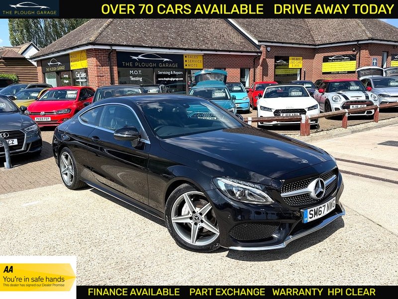 Mercedes-Benz C Class 2.1 C220d AMG Line Coupe 2dr Diesel G-Tronic+ Euro 6 (s/s) (170 ps) - U10004139