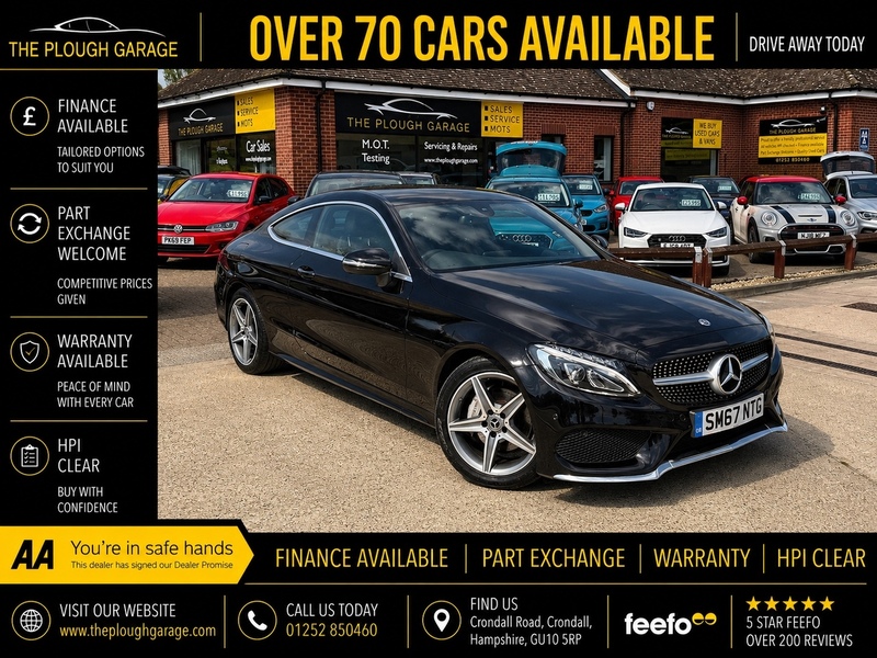 Mercedes-Benz C Class 2.1 C220d AMG Line Coupe 2dr Diesel G-Tronic+ Euro 6 (s/s) (170 ps) - U10004139