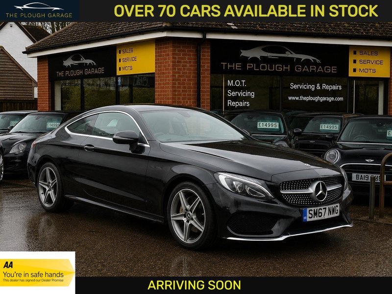 Mercedes-Benz C Class 2.1 C220d AMG Line Coupe 2dr Diesel G-Tronic+ Euro 6 (s/s) (170 ps) - U10004139
