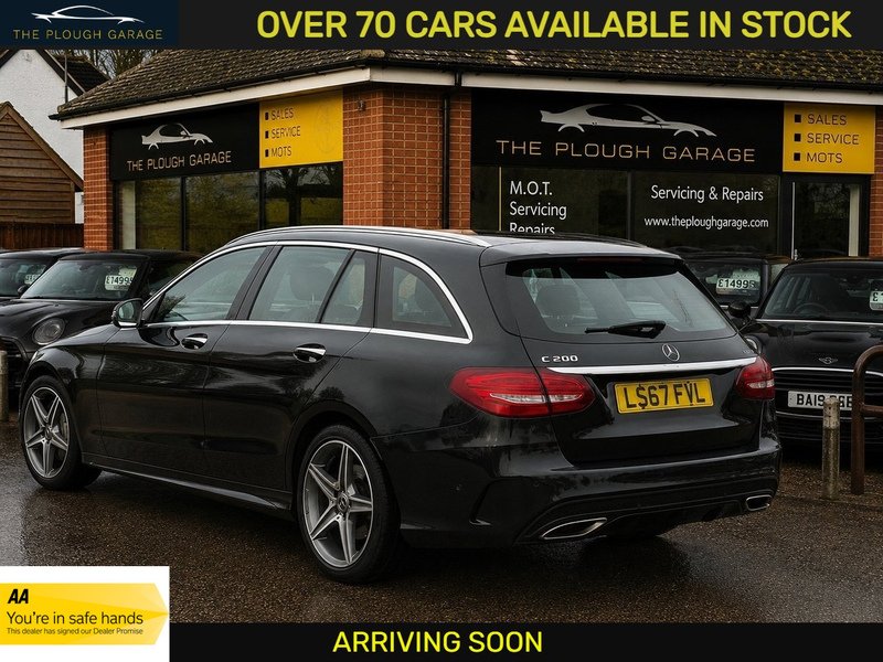 Mercedes-Benz C Class 2.0 C200 AMG Line (Premium) Estate 5dr Petrol G-Tronic+ Euro 6 (s/s) (184 ps) - U10004141