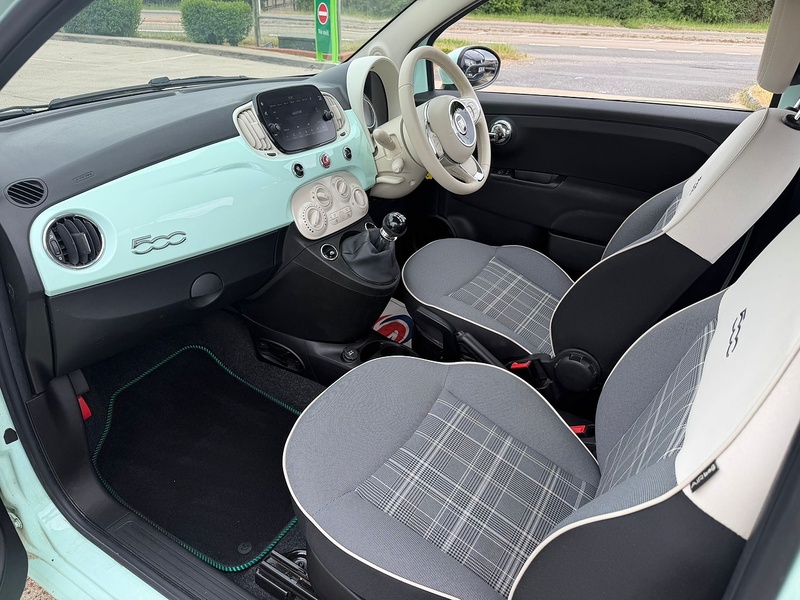 Fiat 500 1.2 Lounge Hatchback 3dr Petrol Manual Euro 6 (s/s) (69 bhp) - U10004166