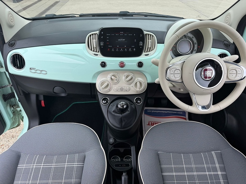 Fiat 500 1.2 Lounge Hatchback 3dr Petrol Manual Euro 6 (s/s) (69 bhp) - U10004166