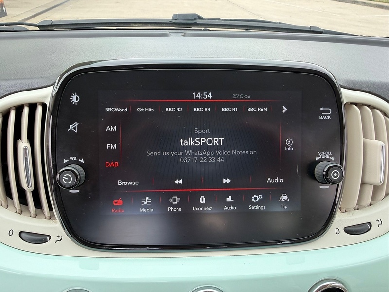 Fiat 500 1.2 Lounge Hatchback 3dr Petrol Manual Euro 6 (s/s) (69 bhp) - U10004166