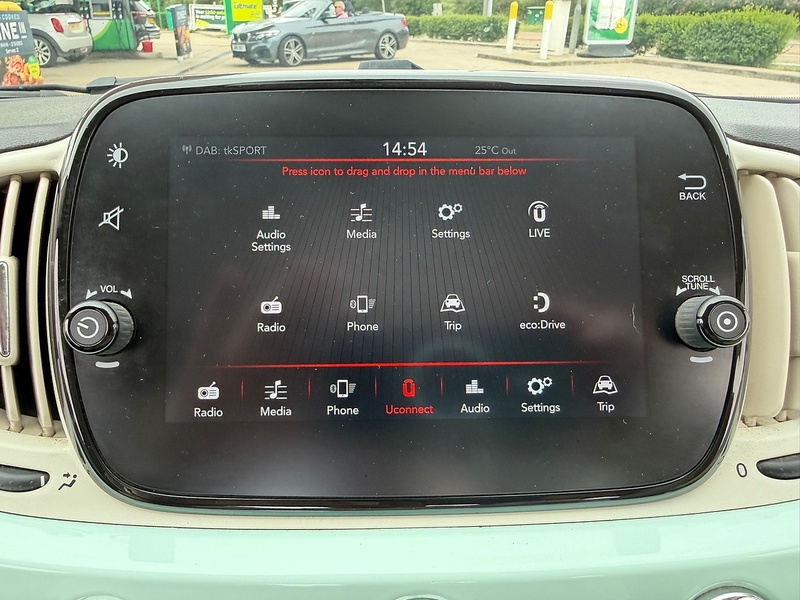 Fiat 500 1.2 Lounge Hatchback 3dr Petrol Manual Euro 6 (s/s) (69 bhp) - U10004166
