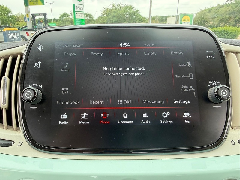 Fiat 500 1.2 Lounge Hatchback 3dr Petrol Manual Euro 6 (s/s) (69 bhp) - U10004166