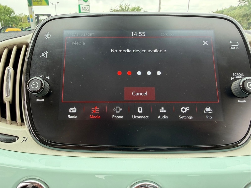 Fiat 500 1.2 Lounge Hatchback 3dr Petrol Manual Euro 6 (s/s) (69 bhp) - U10004166