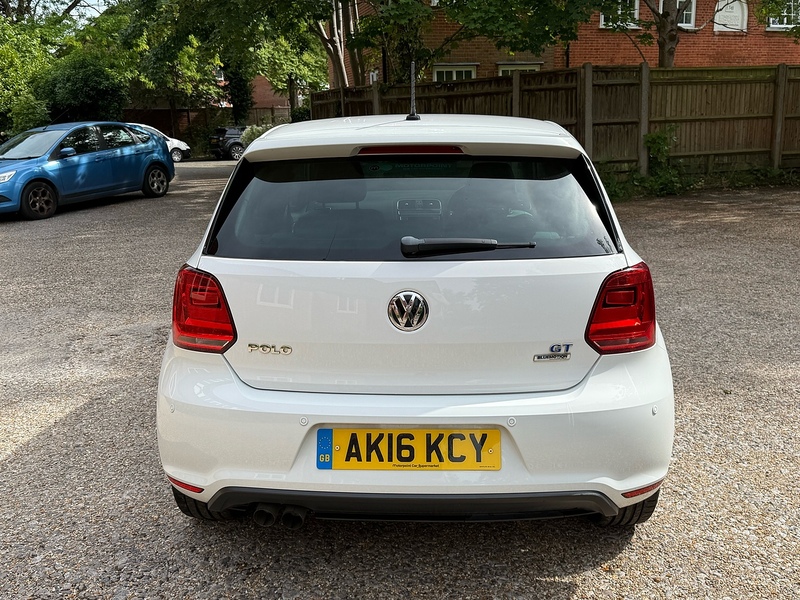 Volkswagen Polo 1.4 TSI BlueMotion Tech ACT BlueGT Hatchback 3dr Petrol DSG Euro 6 (s/s) (150 ps) - U10004190