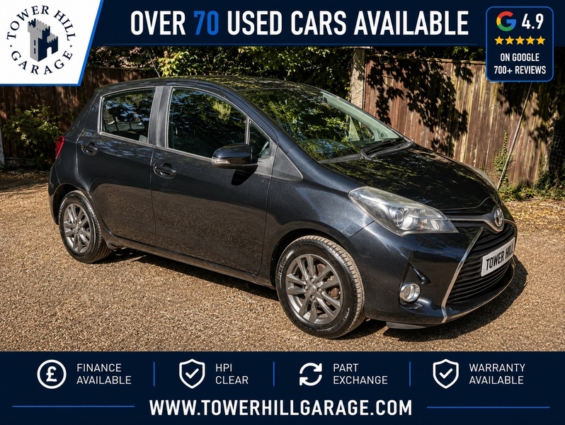 Toyota Yaris 1.33 Dual VVT-i Icon Hatchback 5dr Petrol Multidrive S Euro 5 Euro 5 (99 ps) - U10004266
