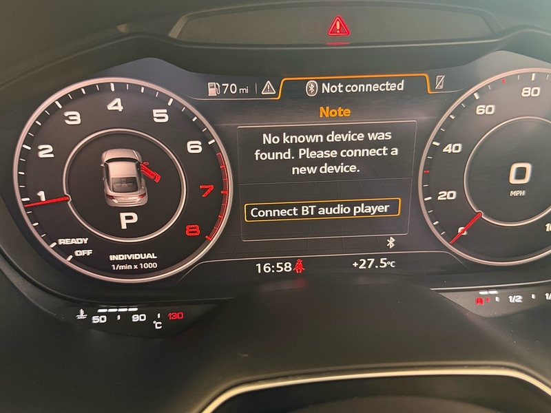 Audi TT TFSI Black Edition Coupe 2.0 Automatic Petrol - U10004292