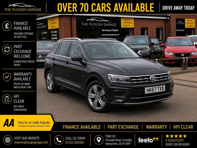 Volkswagen Tiguan 2.0 TDI SEL SUV 5dr Diesel Manual Euro 6 (s/s) (150 ps) - U10004306