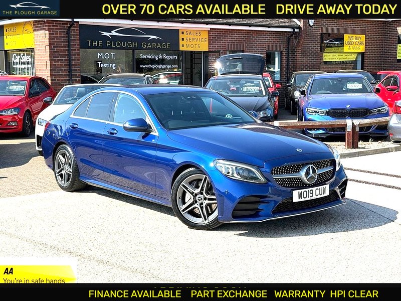 Mercedes-Benz C Class 2.0 C300d AMG Line (Premium) Saloon 4dr Diesel G-Tronic+ Euro 6 (s/s) (245 ps) - U10004326
