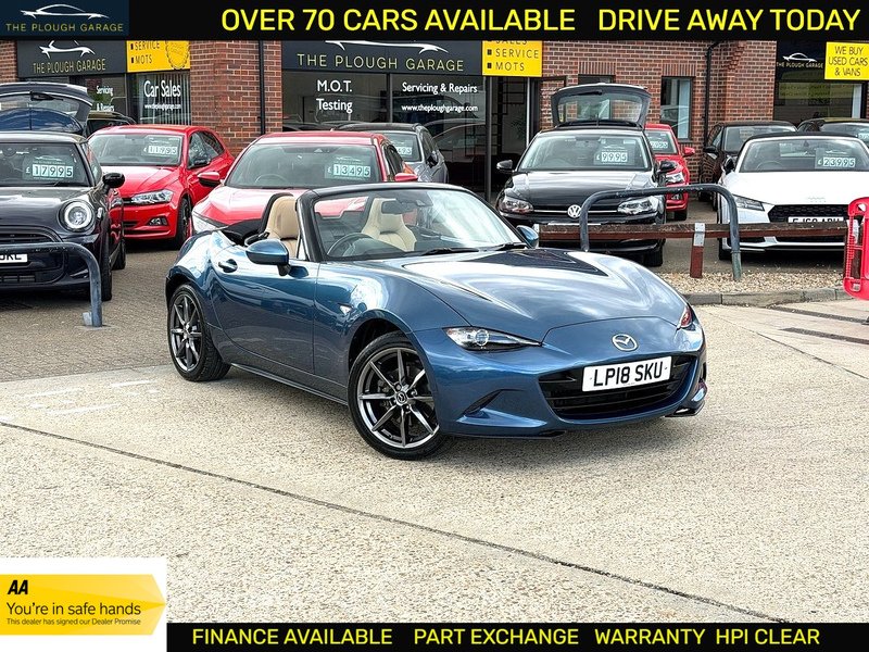 Mazda MX-5 2.0 SKYACTIV-G Sport Nav Convertible 2dr Petrol Manual Euro 6 (160 ps) - U10004336