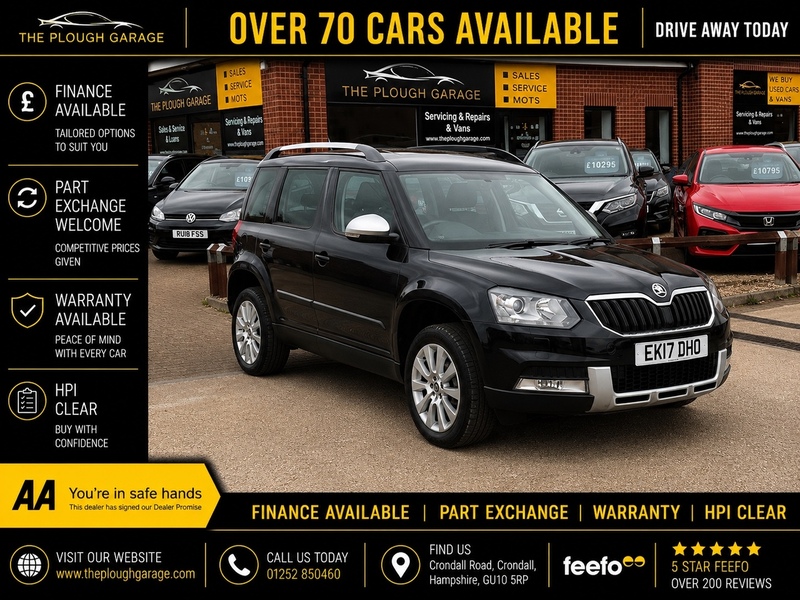 Skoda Yeti 1.2 TSI SE L Outdoor 5dr Petrol DSG Euro 6 (s/s) (110 ps) - U10004346