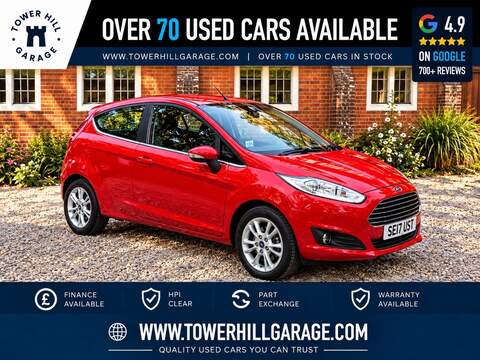 Ford Fiesta 1.0T EcoBoost Titanium Hatchback 5dr Petrol Manual Euro 6 (s/s) (125 ps)