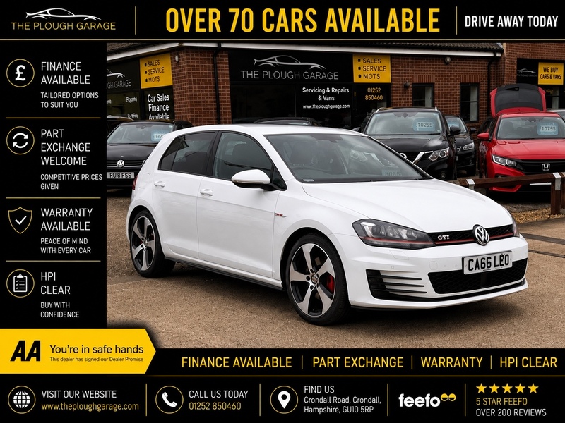 Volkswagen Golf 2.0 TSI BlueMotion Tech GTI Hatchback 5dr Petrol Manual Euro 6 (s/s) (220 ps) - U10004349