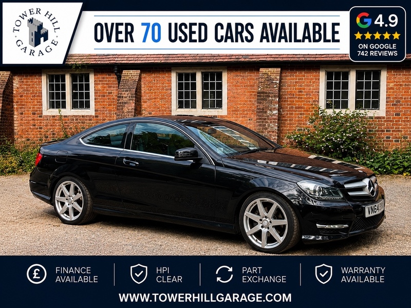 Mercedes-Benz C Class 2.1 C220 CDI AMG Sport Edition Coupe 2dr Diesel G-Tronic+ Euro 5 (s/s) (170 ps) - U10004350
