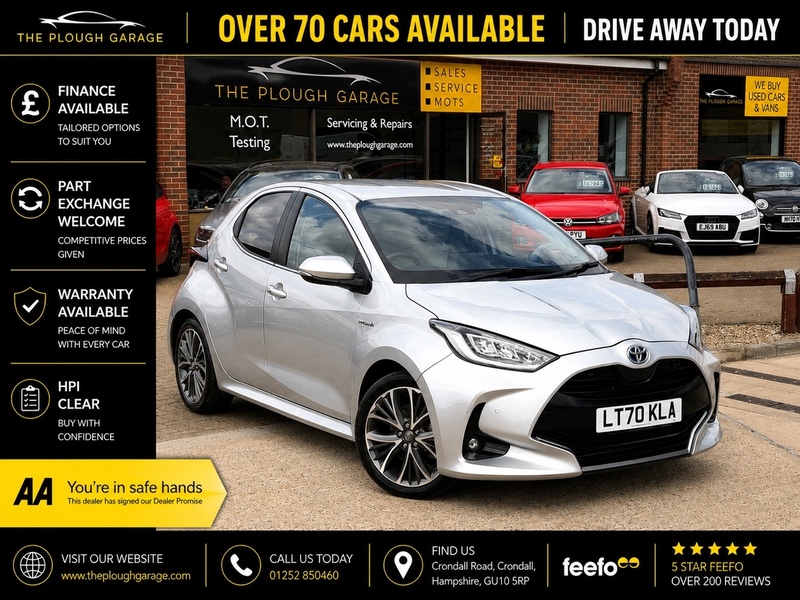 Toyota Yaris 1.5 VVT-h Excel Hatchback 5dr Petrol Hybrid E-CVT Euro 6 (s/s) (116 ps) - U10004354