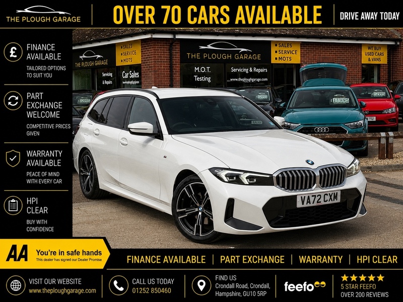 BMW 3 Series 2.0 320i M Sport Touring 5dr Petrol Auto Euro 6 (s/s) (184 ps) - U10004363