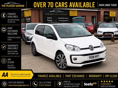 Volkswagen up! 1.0 Match Edition Hatchback 3dr Petrol Manual Euro 6 (s/s) (75 ps)