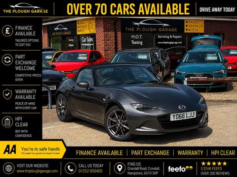 Mazda MX-5 2.0 SKYACTIV-G Sport Nav Convertible 2dr Petrol Manual Euro 6 (160 ps)