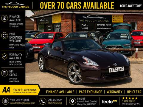 Nissan 370 Z 2.0 TFSI 40 Black Edition Roadster 2dr Petrol S Tronic Euro 6 (s/s) (197 ps)