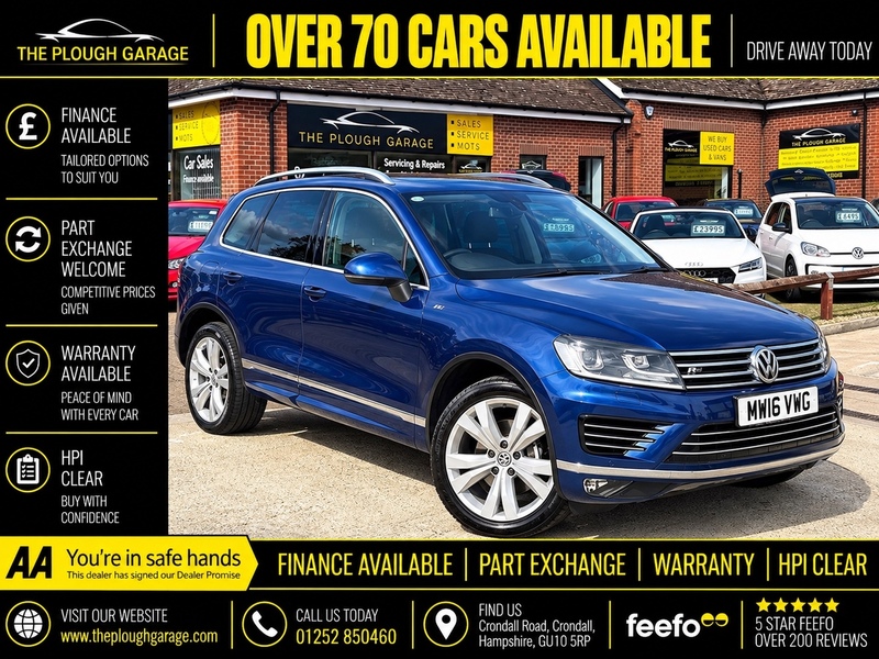 Volkswagen Touareg TDI V6 BlueMotion Tech R-Line SUV 3.0 Automatic Diesel - U10004400