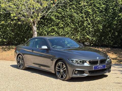 BMW 4 Series 2.0 420d M Sport Convertible 2dr Diesel Auto Euro 6 (s/s) (190 ps) - U10004401