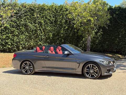 BMW 4 Series 2.0 420d M Sport Convertible 2dr Diesel Auto Euro 6 (s/s) (190 ps) - U10004401