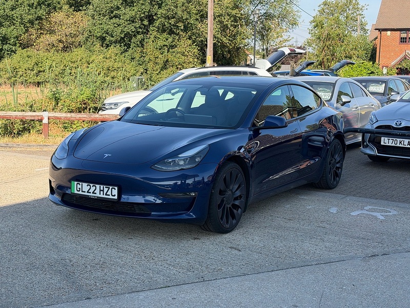 Tesla Model 3 (Dual Motor) Performance Saloon 4dr Electric Auto 4WDE (Performance Upgrade) (449 bhp) - U10004406