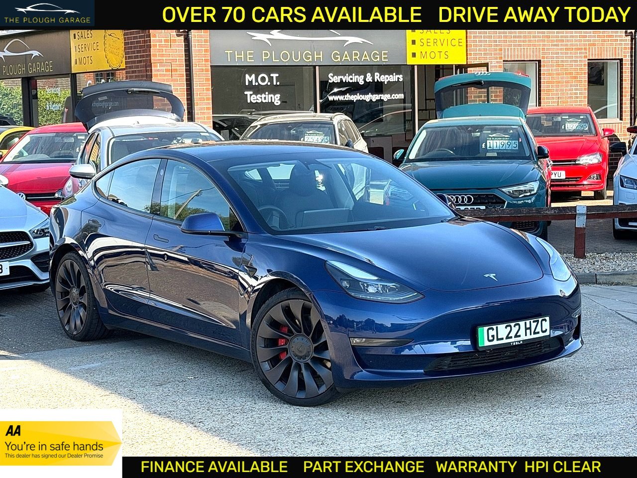 2022 TESLA MODEL 3