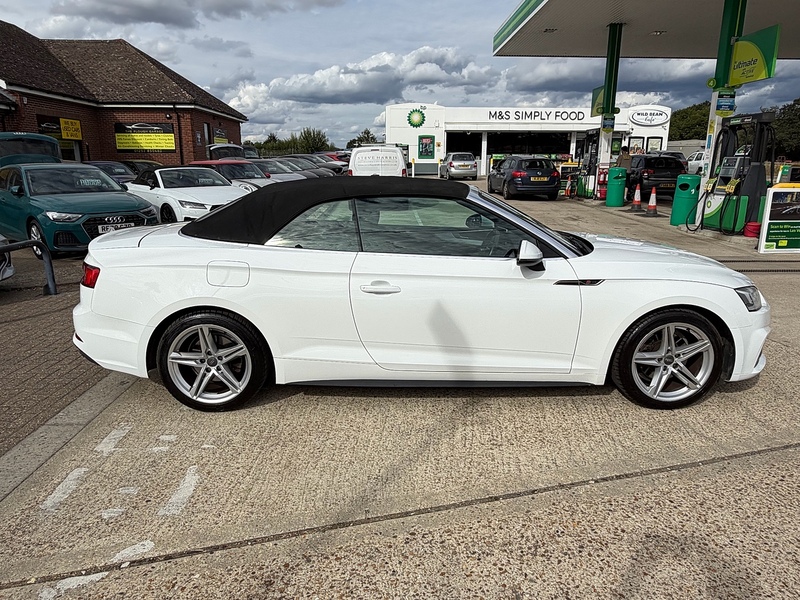 Audi A5 Cabriolet 2.0 TFSI S line Convertible 2dr Petrol S Tronic Euro 6 (s/s) (190 ps) - U10004412