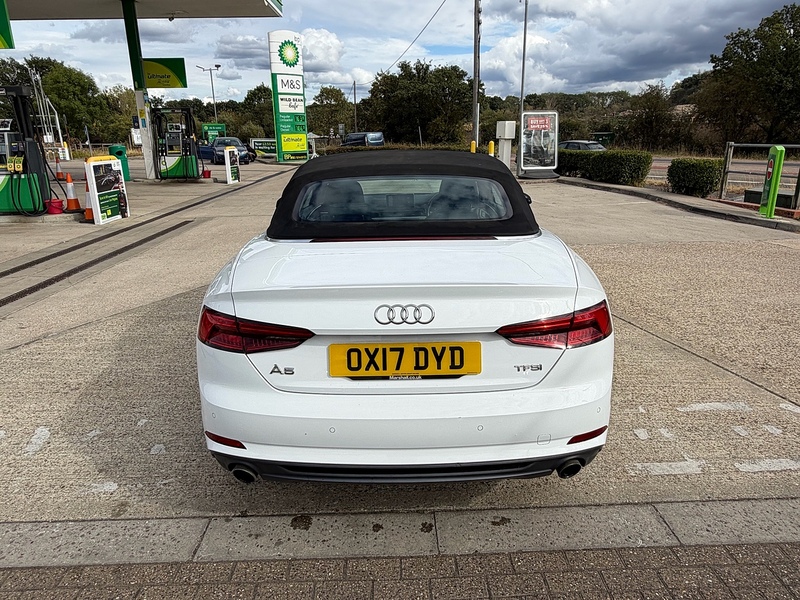 Audi A5 Cabriolet 2.0 TFSI S line Convertible 2dr Petrol S Tronic Euro 6 (s/s) (190 ps) - U10004412