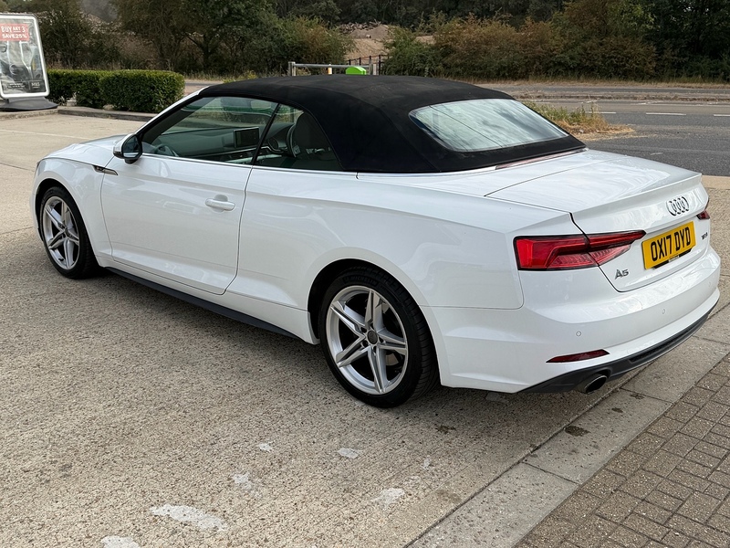 Audi A5 Cabriolet 2.0 TFSI S line Convertible 2dr Petrol S Tronic Euro 6 (s/s) (190 ps) - U10004412