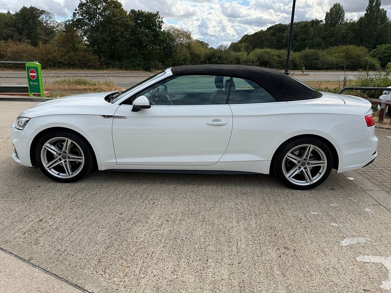Audi A5 Cabriolet 2.0 TFSI S line Convertible 2dr Petrol S Tronic Euro 6 (s/s) (190 ps) - U10004412
