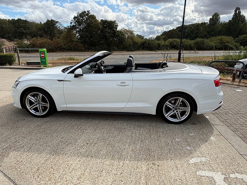 Audi A5 Cabriolet 2.0 TFSI S line Convertible 2dr Petrol S Tronic Euro 6 (s/s) (190 ps) - U10004412