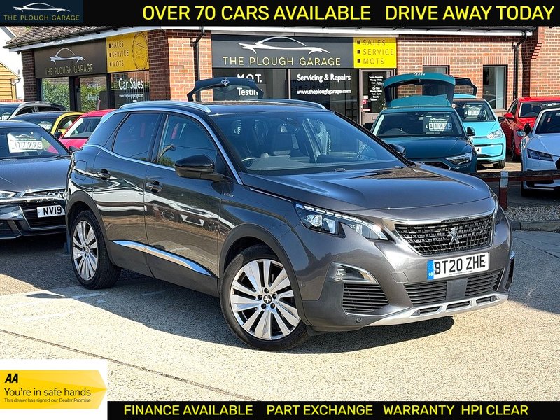 Peugeot 3008 1.2 PureTech GT Line Premium SUV 5dr Petrol EAT Euro 6 (s/s) (130 ps) - U10004420