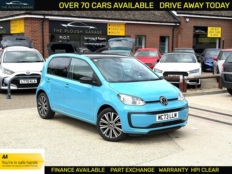 Volkswagen up! 1.0 Black Edition Hatchback 5dr Petrol Manual Euro 6 (s/s) (65 ps) - U10004421