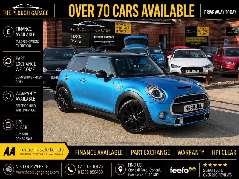 MINI Hatch Hatch Cooper S Exclusive Hatchback 1 Manual Petrol - U10004423