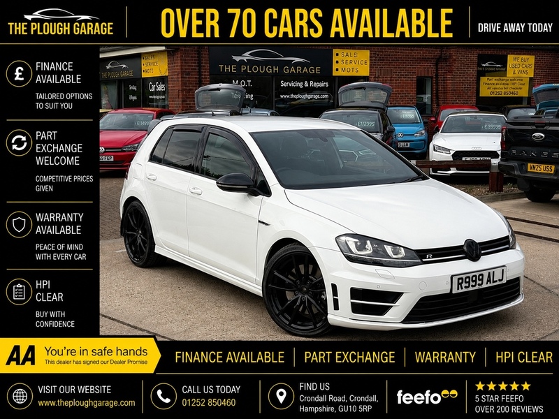 Volkswagen Golf 2.0 TSI BlueMotion Tech R Hatchback 5dr Petrol Manual 4Motion Euro 6 (s/s) (300 ps) - U10004428