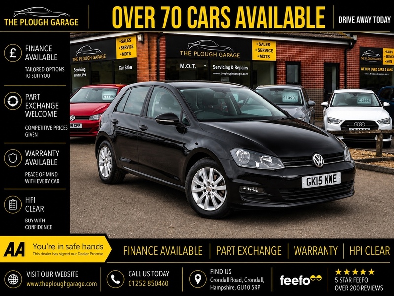 Volkswagen Golf 1.4 TSI BlueMotion Tech Match Hatchback 5dr Petrol Manual Euro 5 (s/s) (122 ps) - U10004436