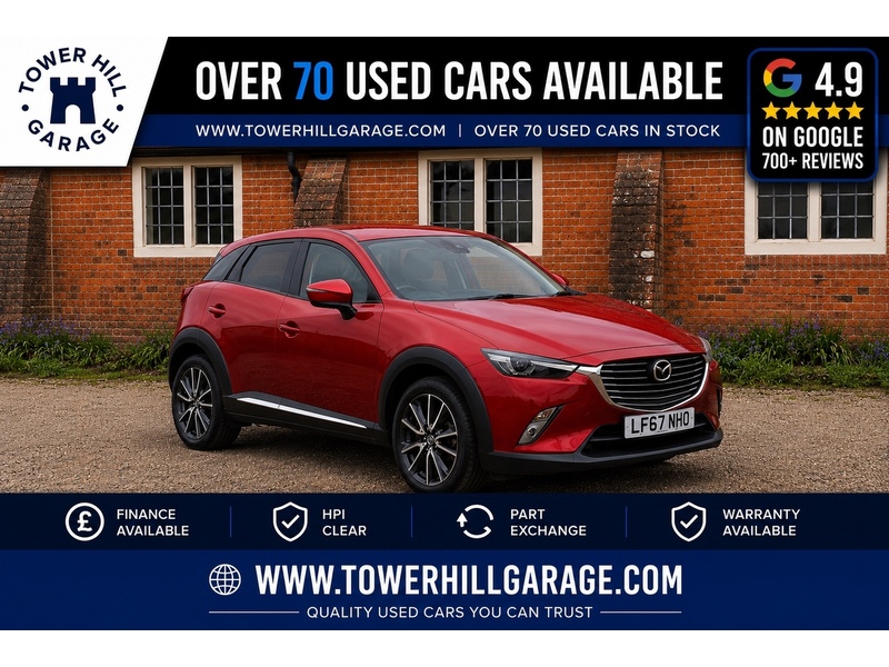 2017 MAZDA CX 3 2.0 SKYACTIV G SPORT NAV SUV 5DR PETROL MANUAL 4WD EURO 6... photo