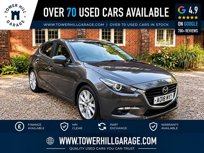 Mazda Mazda3 2.0 SKYACTIV-G Sport Nav Hatchback 5dr Petrol Manual Euro 6 (s/s) (121 ps) - U10004438
