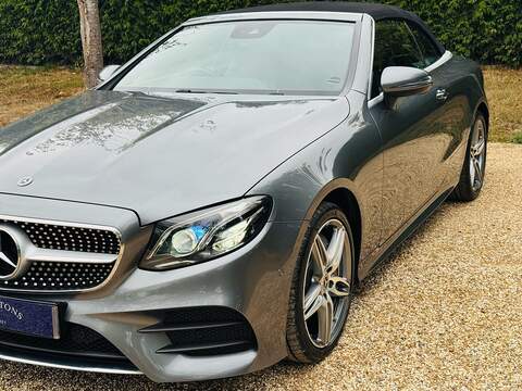 Mercedes-Benz E Class 3.0 E450 V6 GPF AMG Line (Premium Plus) Cabriolet 2dr Petrol G-Tronic+ 4MATIC Euro 6 (s/s) (367 ps) - U10004443