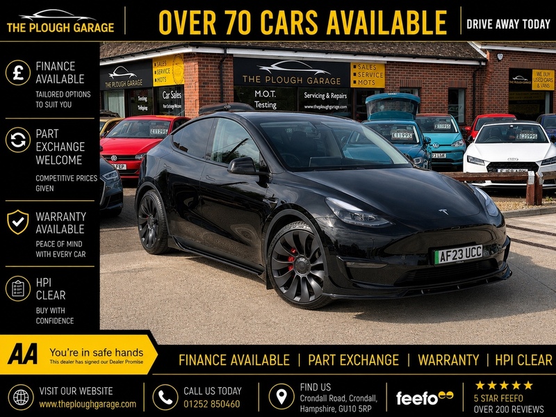 Tesla Model Y (Dual Motor) Performance SUV 5dr Electric Auto 4WDE (426 bhp) - U10004446