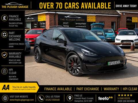 Tesla Model Y 1.5 P300e 12.2kWh R-Dynamic SE SUV 5dr Petrol Plug-in Hybrid Auto 4WD Euro 6 (s/s) (309 ps)