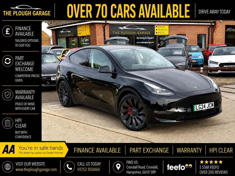 Tesla Model Y (Dual Motor) Performance SUV 5dr Electric Auto 4WDE (426 bhp) - U10004471